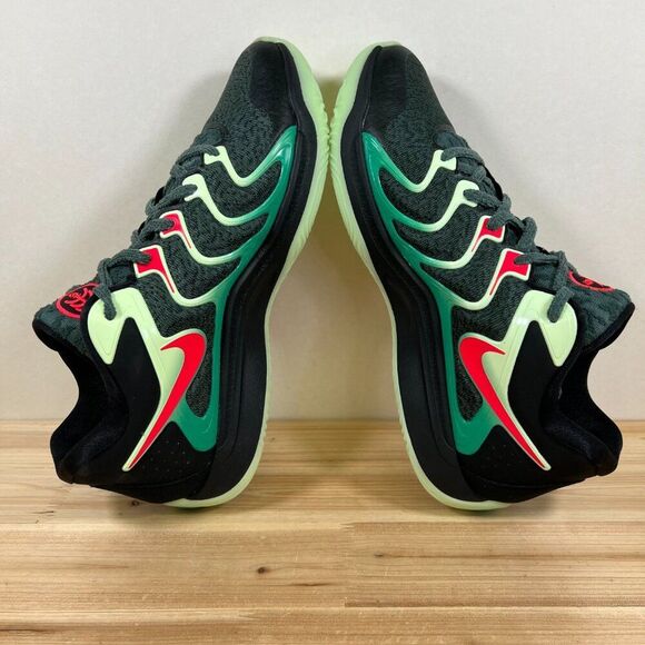 Nike KD 17 Easy Money Sniper Basketball shoes Mens 12 Black Green Red FJ9487-002 - Picture 7 of 8